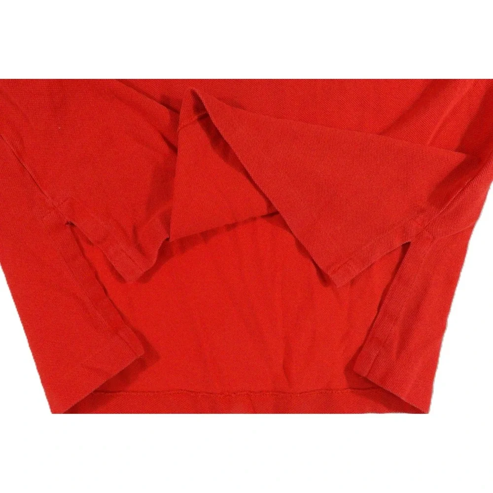 Polo Ralph Lauren Polo Shirt Men S Red Pique Cotton Short Sleeve Pony Golf Prepp